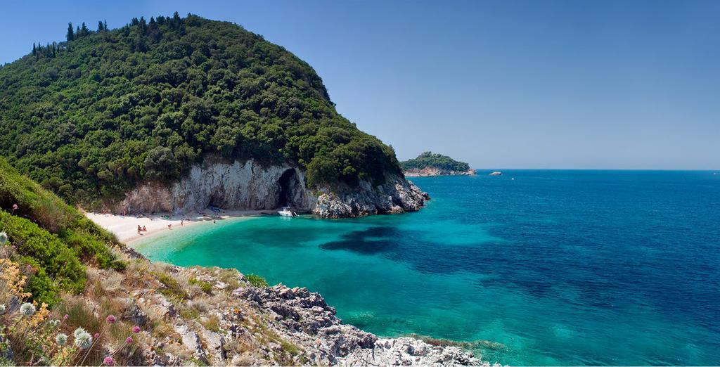 Villa Grecia Liapades Bagian luar foto